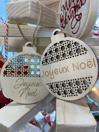 Boule de noël "Joyeux noël"