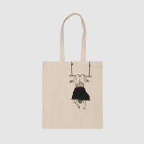 Tote bag trapèze