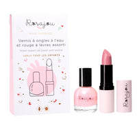 Coffret rouge à lèvres et vernis à ongles "Ballerine"