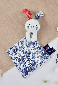 Doudou plat Lapin motif Triskel