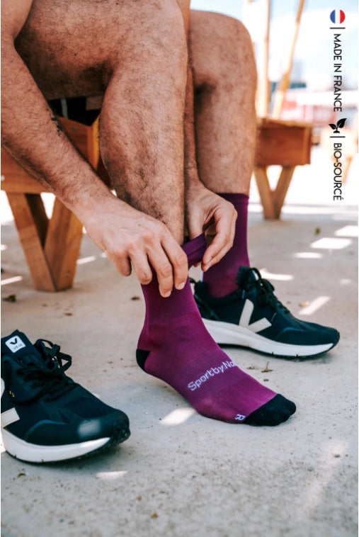 Chaussettes hautes running/ cycling