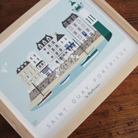 Illustration encadrée Ville de Saint-Quay-Portrieux "Le Portrieux"